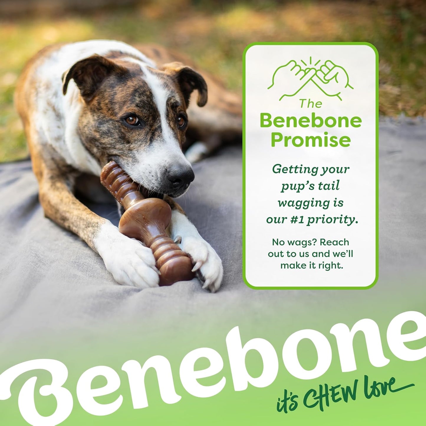 Zaggler Premium Dog Chew Toy for Aggressive Chewers, Infused with Real Bacon, Extra Large Size
