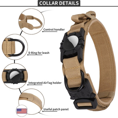 Airtag-Compatible Waterproof Dog Collar Protective Cover